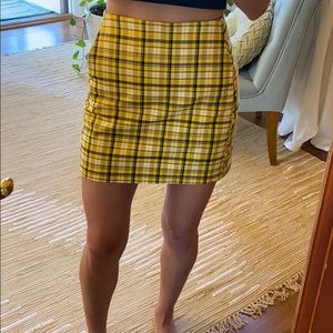 Plaid skirt